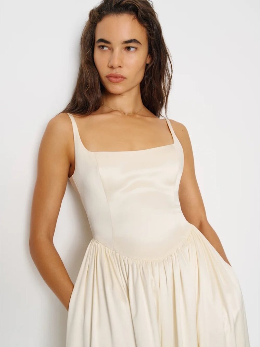 Reformation Liz Silk Dress - Picture 2 of 12